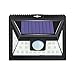 SPPRO 24 LED Solar Motion Sensor Security Lights Bright Wireless Outdoor Waterproof Wall Lights for Outdoor Gate, Door, Driveway, Garden, Patio, Yard(2 Packs)