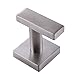 Angle Simple Bathroom Towel Hook, SUS304 Stainless Steel Single Shower Towel Hanger for Wall, Kitchen Cabinet Closet Coat Robe Holder Wall Mounted, Brushed Nickel