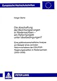 Image de Die Abschaffung der Bezirksregierungen in Niedersachsen – ein Reformprojekt unter Idealbedingungen?: Eine politikwissenschaftliche Analyse am Beispi