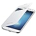 Samsung Galaxy S4 S-View Flip Cover Folio Case (White)