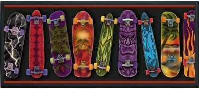 Skateboards Wall Plaque