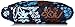 Vera Bradley Women's Cotton Hipster Crossbody Purse, Java Floral, One Size
