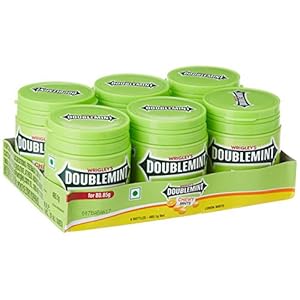 Doublemint Lemon Chewymint Pot – 65gm (Pack of 6)