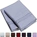 Mellanni Pillow Cases - Luxury, Extra Soft, Cooling Pillow Covers - 2 PC Iconic Collection Pillowcases - Envelope Closure (Standard/Queen 20