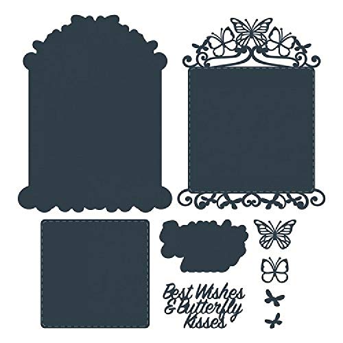 PAPER BOUTIQUE Ballet-Best Wishes & Butterfly Kisses Cutting Die