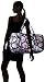 Vera Bradley Women's Cotton Large Travel Duffel Bag, Alpine Floral, One Size