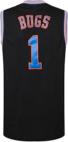 MM MASMIG Bugs 1 Jersey Basketball Jersey S-XXXL Black-White