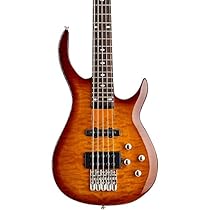 Rogue LX405 Series III Pro 5-String Electric Bass Guitar Sunset Burst
