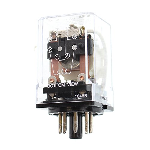 Selecta SR67S200A4 DPDT General Purpose Relay, 24V-Coil, 8-PIN