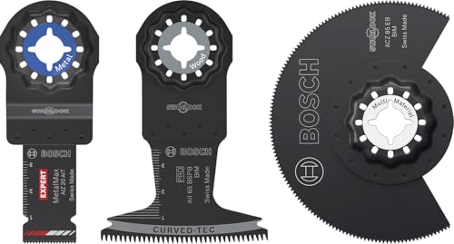 Bosch 3 x Hartholz- und Metall-Set, 3-teilig