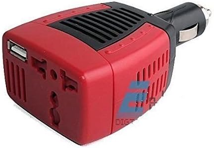 Technotech DC to AC 75W Main Car Power Inverter Converter Charger for Mobile Laptop