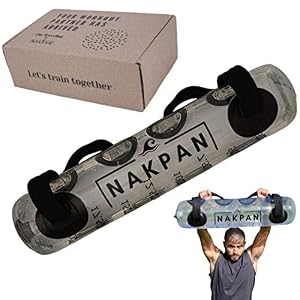 Nakpan Aqua Bag – Water Weights – Portable Fitness Equipment – Core and Balance Adjustable Weight Training – Full Body…