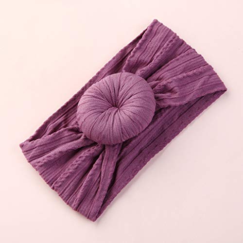 image for DANMY Baby Girl Nylon Headbands Newborn Infant Toddler Hairbands and B
