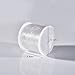 Outus Elastic Beading Threads Jewelry Making String Stretchy Polyester Cord for Bracelets and Crafts, 0.8 mm, 50 m, Clear