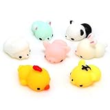 Pulison(TM) One Piece Kawaii Animal Slow Rising Squishy Panda/tiger/pig/sheep/duck/rabbit/chick Cute Phone Straps Soft Bread Cake Kids Toy