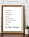 Funny Bathroom Quotes Wall Art - 11x14 UNFRAMED Black and White Word Saying Decor Print. “Everybody Wants to Change the World, but Nobody Wants to Change the Toilet Paper”