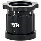BTR Brian Tooley Racing Valve Spring Installed Height Mic Tool | Fits Gen III IV V LS and LT Engines with 1.300-Inch Dual Springs | 0.100-Inch Per Revolution, Laser-Etched Scale, Easy-Grip Adjustment