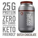 Isopure Low Carb Protein Powder, Dutch Chocolate, 3 Pounds