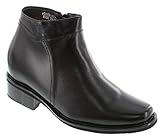 CALDEN - K50658 - 3.2 Inches Taller - Size 8 D US - Height Increasing Elevator Shoes (Black Dress Boots)