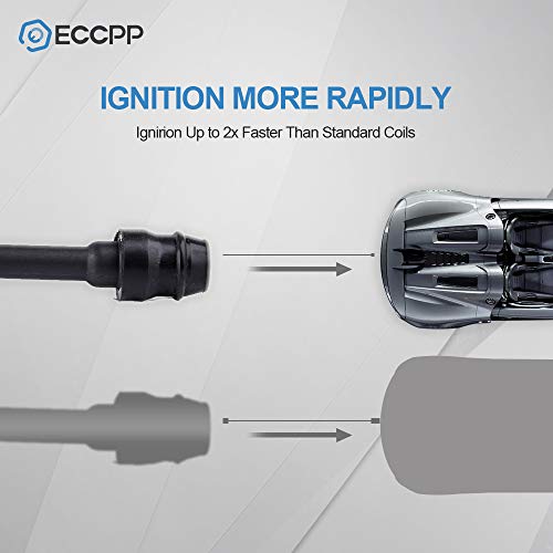 ECCPP Ignition Coils Pack of 4 Compatible with Nissan Altima/Sentra/X