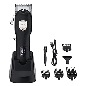 RESUXI-Hair-Clipper-for-Men--Beard-Trimmer-with-Comfortable-Grip--Electric-Wireless-Hair-Cutting-Kit--Compatible-with-All-Hair-Types--Rechargeable-Cordless-Hair-Trimmer RESUXI Cordless Hair Trimmers and Mens Barber Kit - Professional Rechargeable Clippers for Beard, Head and Personal…