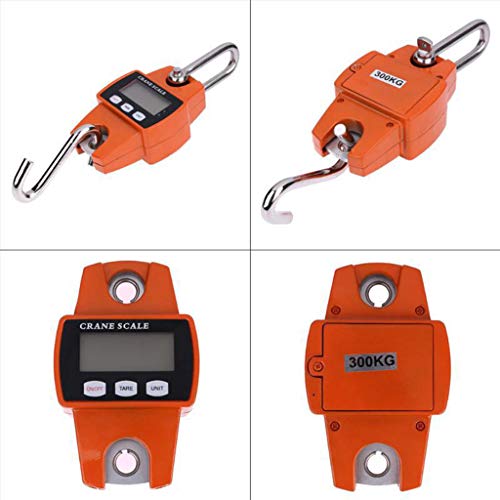 JDgoods 2019 New Portable Precision Digital Mini Scale,Industrial Crane Scale,Heavy Duty Hanging Weight Hook Scales ,for Farm, Hunting, Bow Draw Weight, Big Fish - Thumbnail 5