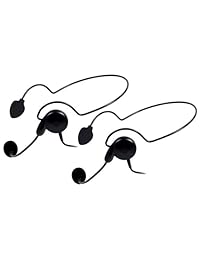 Midland behind-the-head Auriculares, talla única , Negro