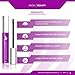 Eyelash Growth Enhancer & Brow Serum for Long, Thick Lashes and Eyebrows. Clinically Tested, Natural Ingredients, Vegan, Cruelty-Free, Hypoallergenic, Sulfate-Free, Perfume-Free, Organic & Gluten-Free