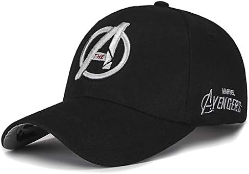 Marvel Unisex Baseball Cap with Raised Embroidered Logo Printing on Hat