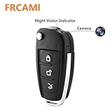 FRCAMI Spy Camera 1080P DVR Multifunctional Hd Hidden Camera Car Key Chain Mini Spy Cam DVR IR Night Vision