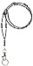 Crystal Style Fashion Women's Beaded Lanyard 34