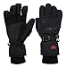HighLoong Men Waterproof Thinsulate Ski Snowboard Gloves Winter Warm Gloves Black (S，Standard)