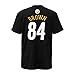 NFL Youth 8-20 Performance Mainliner Team Color Player Name and Number T-Shirt (Small 8, Antonio Brown)