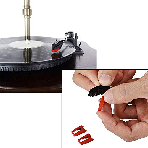 Record Player Needle, 4 Pack Universal Turntable Stylus Replacement