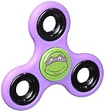 FOCO Tmnt Diztracto Spinnerz Three Way Fidget Donatello Spinner Toy, Purple, 3
