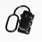 X-Haibei 1 Battery Winch Quick Connector Dust Cover Cap for 350AMP Plug End Black Rubber