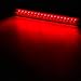 Partsam 2X 8 Led Utility Strip Light Marker Red 30LED Boats Lighting & Decorating, Sealed Thin Line 8 Inch Red Led RV Camper Truck Boat Marine Strip Lights Bar Surface Mount 12V