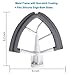 4.5-5 Quart Flex Edge Beater for KitchenAid Tilt-Head Stand Mixer-Flat Beater Blade with Silicone Edges Flex Edge Bowl Scraper(Grey)