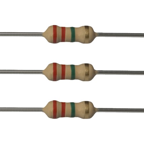 E-Projects 100EP5142M20 2.2M Ohm Resistors, 1/4 W, 5% (Pack of 100)