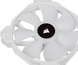 Corsair iCUE SP120 RGB ELITE White 120mm PWM Fan with AirGuide view 2