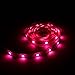 BRIGHTRONIC Battery Operated USB LED Strip Lights, BT 1.5m/4.92ft RGB SMD 5050 45 LEDs IP65 Waterproof Flexible Color Changing Light with Mini Controller and Battery Box for Decoration