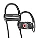 Firstop Bluetooth Headphones, IPX7 Waterproof Wireless 4.1 Earbuds, In Ear Earphones Noise Cancelling Headset Built in Mic, 180mAh Battrey with 10+ Hours Play Time