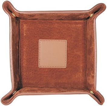 Andrew Philips Cowhide Leather Stash Tray in Tan