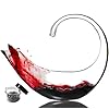 Le Sens Amazing Home Scorpion Wine Decanter 100% Hand Blown Crystal Glass with Cleaning Beads, Red Wine Carafe, Wine…