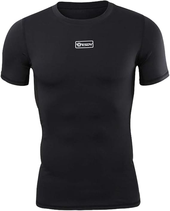 Amazon スポーツシャツ メンズ 半袖 無地 トレーニング ブラウス 吸汗速乾 ティーシャツ 通気 薄手 快適 フィットネス ヨガウェア ランニングウェア 大きいサイズ Tシャツ オールシーズン アンダーシャツ ジム スウェット おしゃれ トレーナー タンクトップ 通販