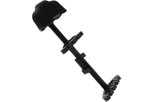 TRUGLO Loc-Down 4-Arrow Ultra-Quiet Lightweight Composite Vibration-Absorbing Left-Hand Convertible Bow Hunting Archery Quiver