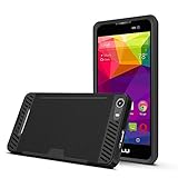 SPARIN BLU Advance 5.0 Case, [Anti Scratch] [Refined] [Shock Absorption] TPU+PC Case for BLU Advance 5.0, Dual layers, Black