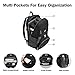 OlarHike Hiking Travel Backpack, Packable Lightweight Camping Backpack for Men Women