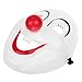 Clown Mask Halloween Masquerade Party-White + Black + Red