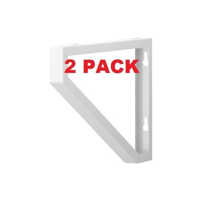 Buy Ikea Shelf Bracket Ekby Lerberg (Set of 2) White Powder Coated